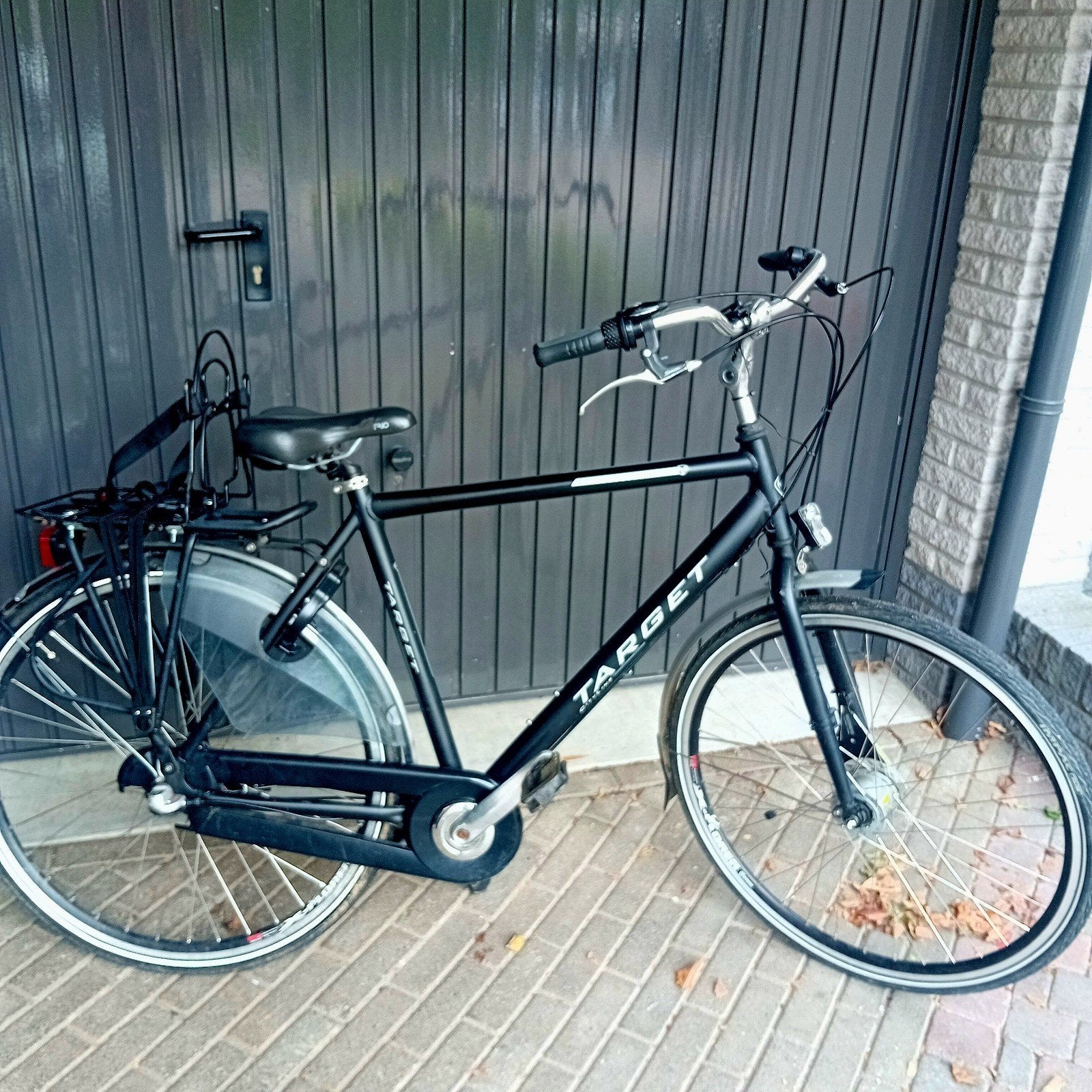 Target jongens /heren fiets zwart 28 inch  zeer netjes!, Ophalen of Verzenden, Gebruikt, Overige merken, Versnellingen