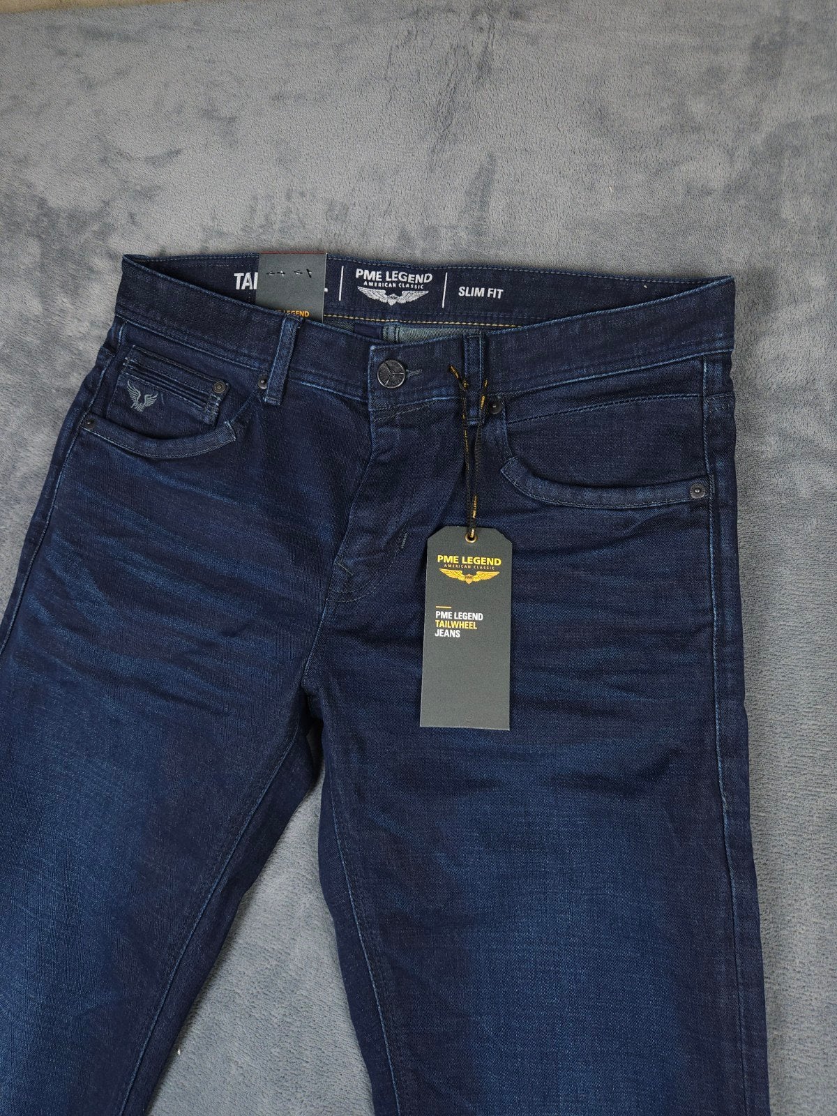 Pme Legend Broek Tailwheel W33 L36 Slim  Blauw Jeans, ., Zo goed als nieuw, ., W33 - W34 (confectie 48/50)