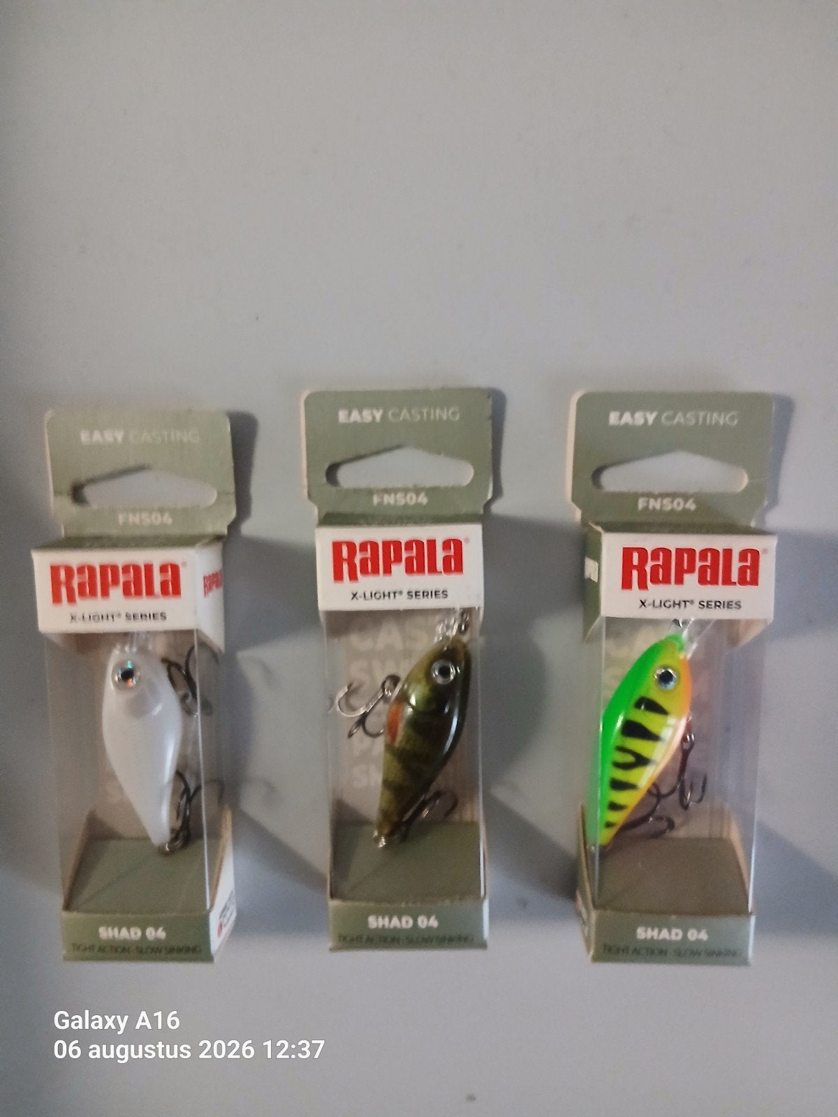 Setje Rapala FNS04 3 stuks, Watersport en Boten, Ophalen of Verzenden, Nieuw, Overige typen