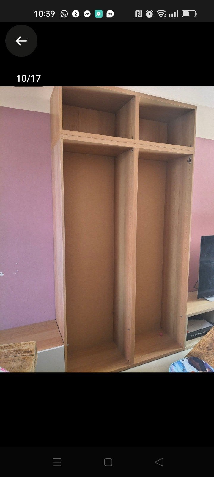 mooie boekenkast besta met onder deuren, Huis en Inrichting, Kasten | Boekenkasten, Ophalen, Gebruikt, 150 tot 200 cm, 25 tot 50 cm