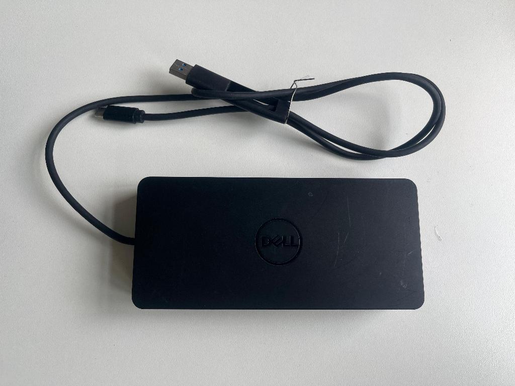 Dell D6000 docking station USB-C / USB-A - universeel, Computers en Software, Dockingstations, Zo goed als nieuw, Docking station