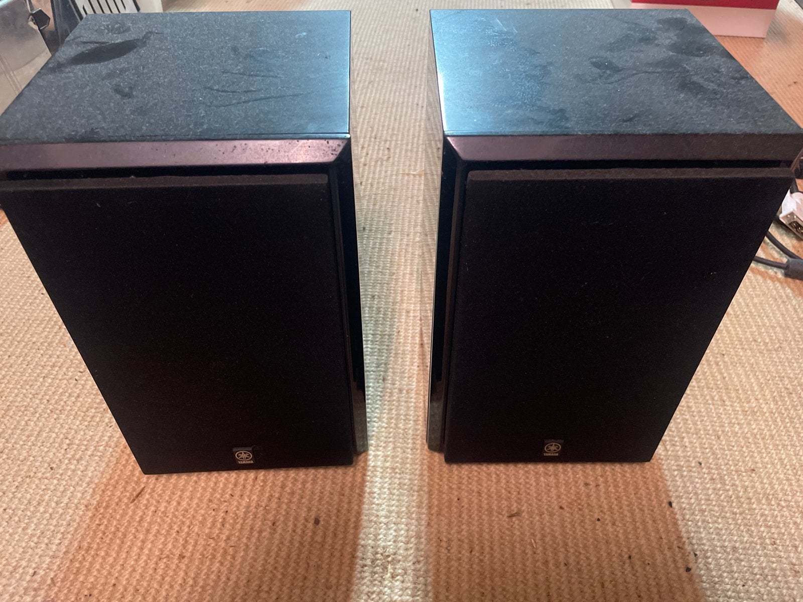 Yamaha NX-E300 Boekenplank Luidsprekers in Piano Lak, 2 + 1, Gebruikt, Yamaha, Ophalen of Verzenden, 60 tot 120 watt