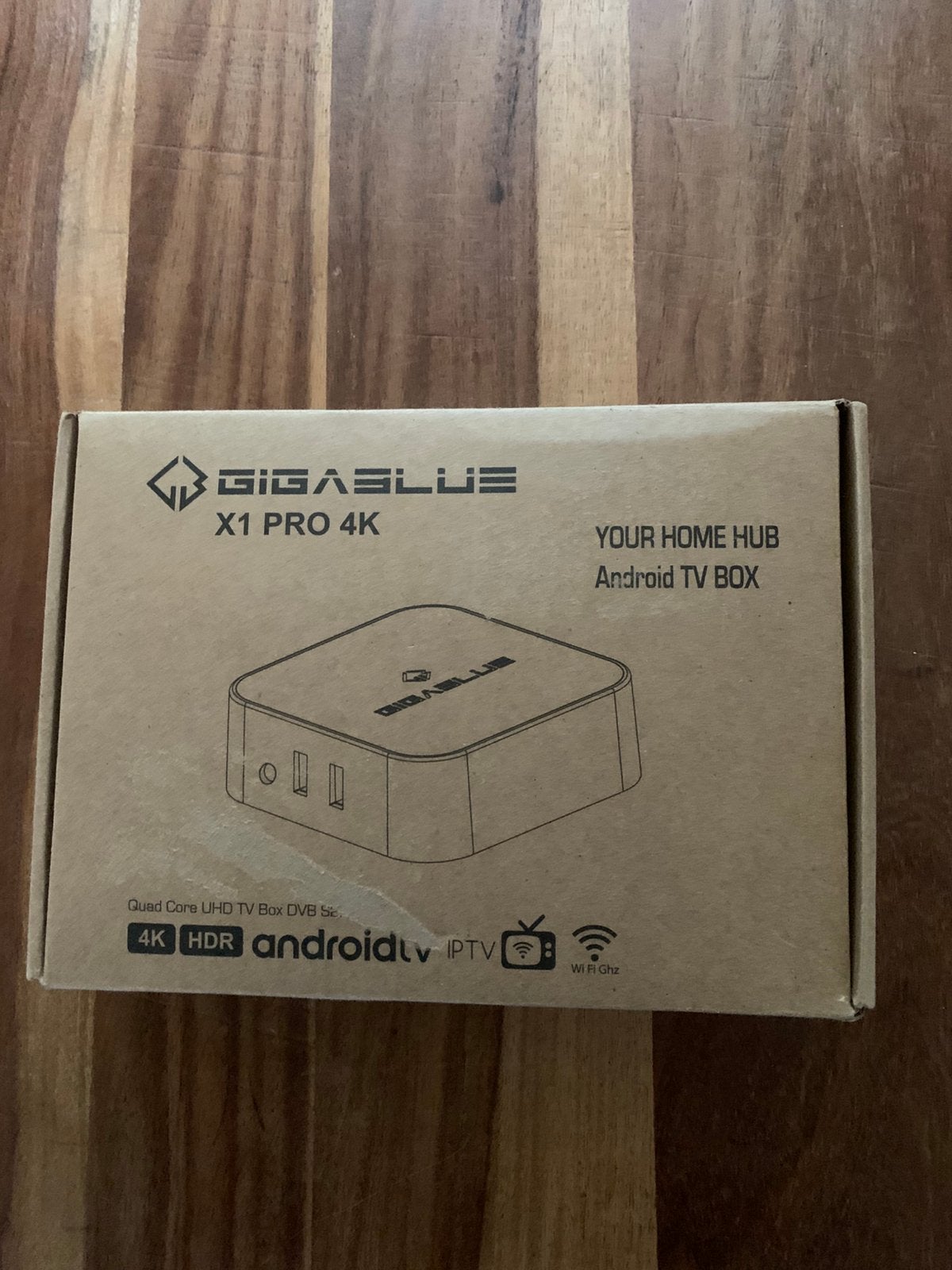 GIGABLUE Android /IPTV TV Box X1 PRO 4K, Ophalen of Verzenden, Gebruikt, HDMI, Minder dan 500 GB