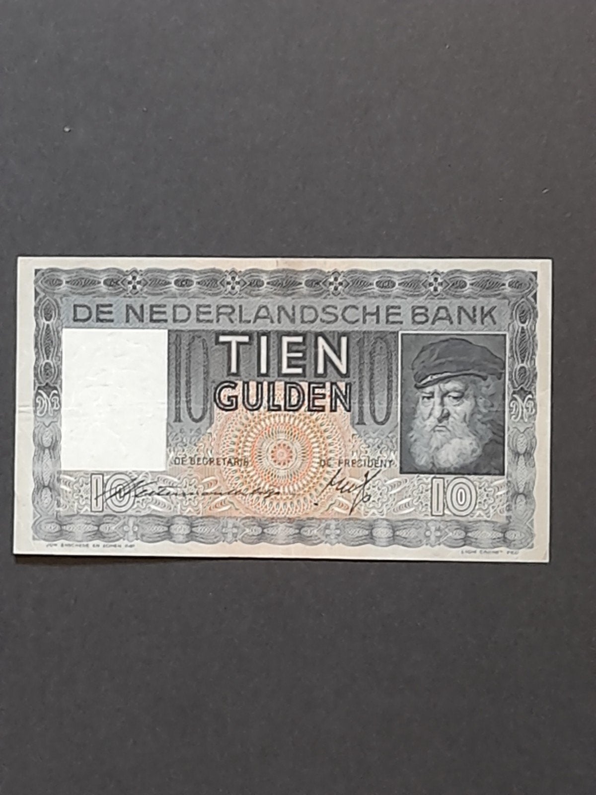 10 gulden 1939 PL36b2, Ophalen of Verzenden, 10 gulden