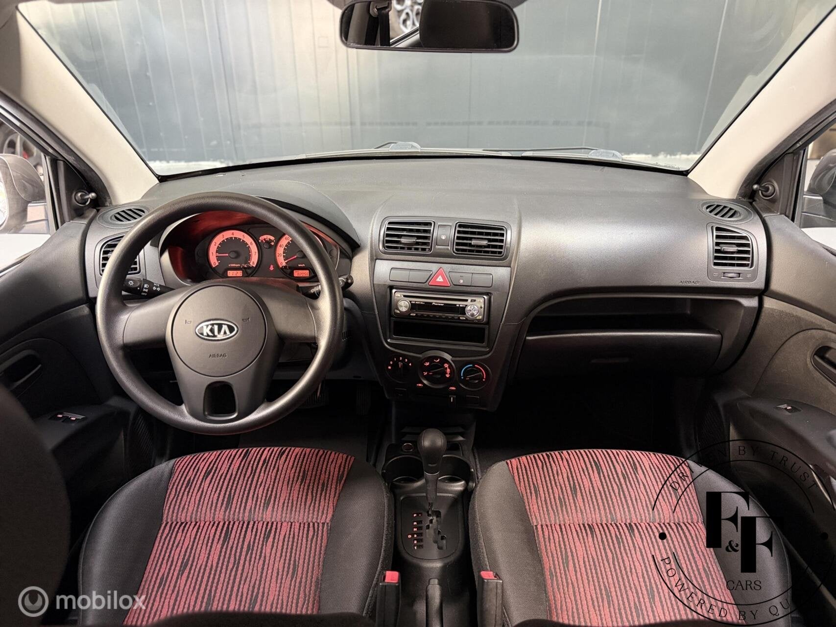 Kia Picanto 1.1 X-tra|Automaat|82.056 km NAP|Airco|Nieuwe AP, Auto's, Kia, Stof, Gebruikt, Zwart, 4 cilinders