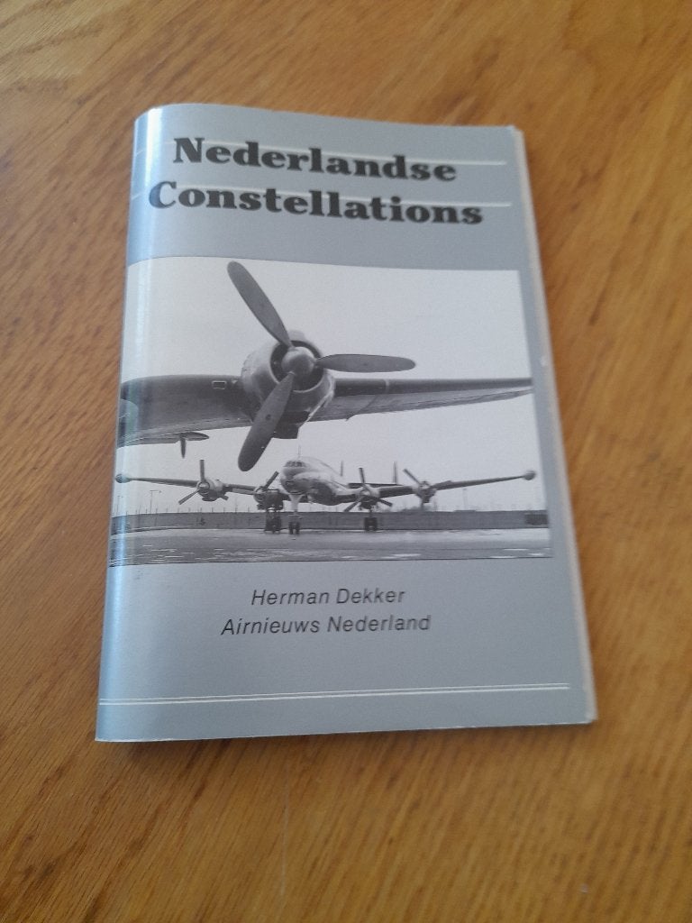 Herman Dekker Nederlandse Constellations, Ophalen of Verzenden, Gelezen, Herman Dekker, Vliegtuig
