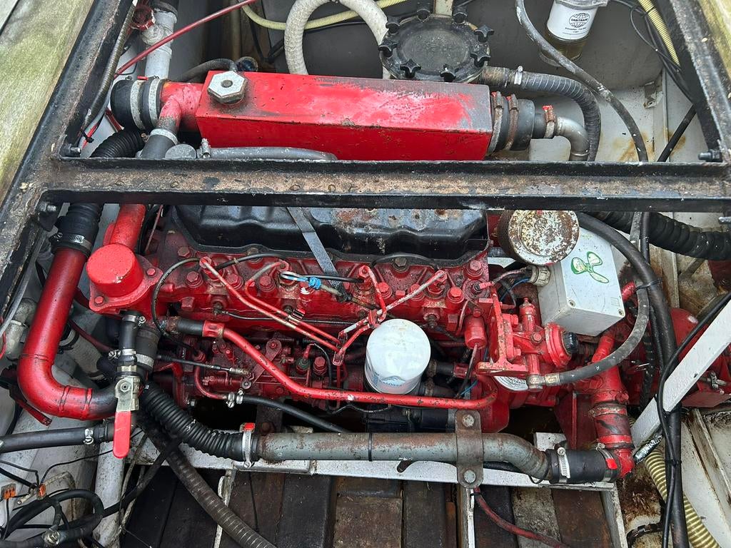 Peugeot indenor scheeps diesel 50 pk, Ophalen, Gebruikt, Binnenboordmotor, Diesel