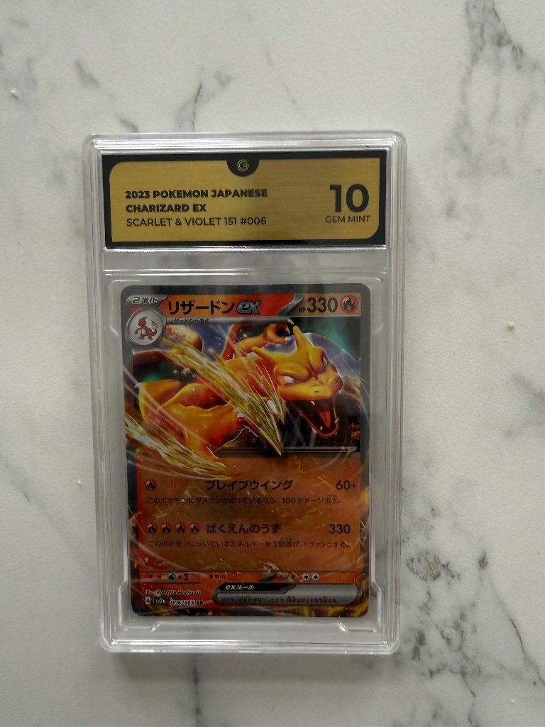 Pokémon - 2 Graded card - Charizard - GG 10, Verzenden, Nieuw, Meerdere kaarten