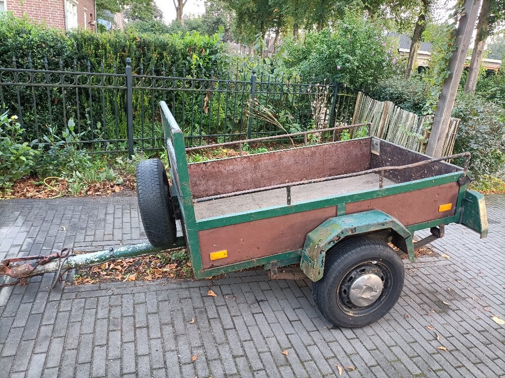 aanhangwagen, Ophalen, Gebruikt