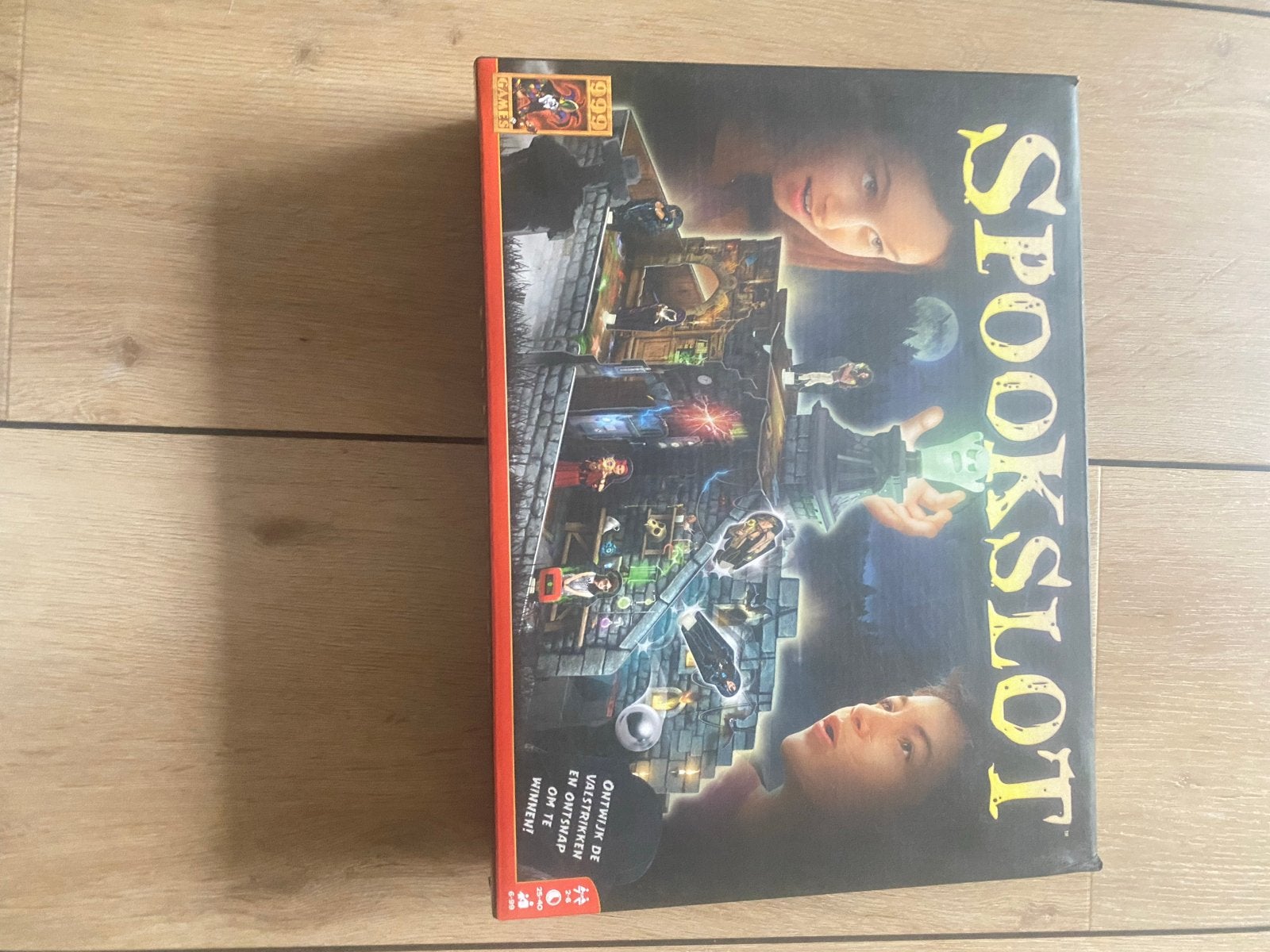 Spookslot Bordspel., Drie of vier spelers, Ophalen of Verzenden, Zo goed als nieuw
