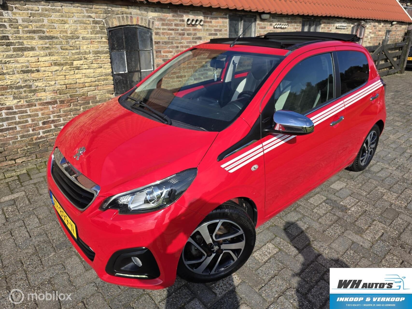 Peugeot 108 1.2 Puretech Allure TOP! Cabrio | Camera, Auto's, Voorwielaandrijving, Gebruikt, Euro 6, 1199 cc