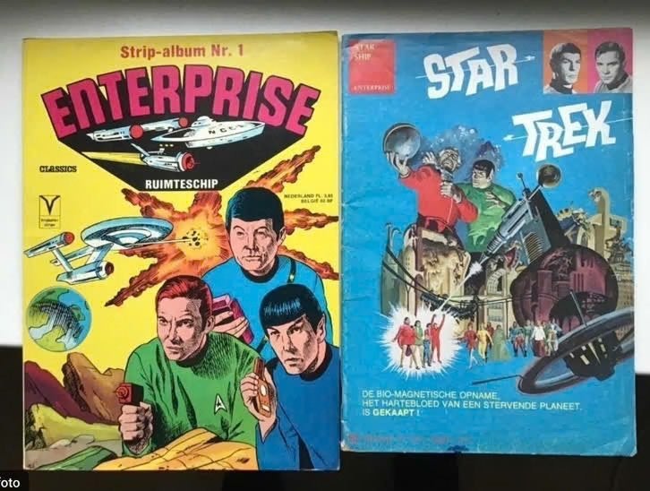 2 uitgaves Star Trek, Boeken, Strips | Comics, Gelezen, Meerdere comics, Amerika, Ophalen of Verzenden