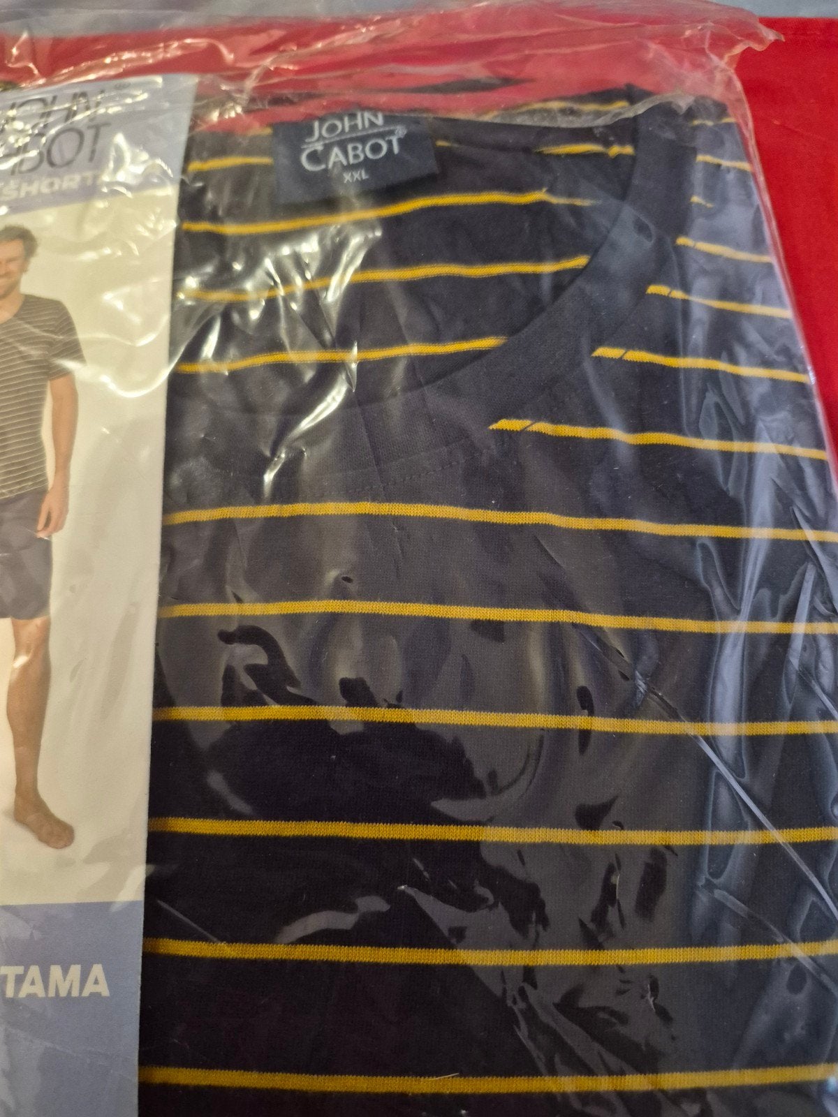 John Cabot Heren Shortama - Nieuw, Maat XXL, Ophalen of Verzenden, Nieuw, Overige maten, John Cabot