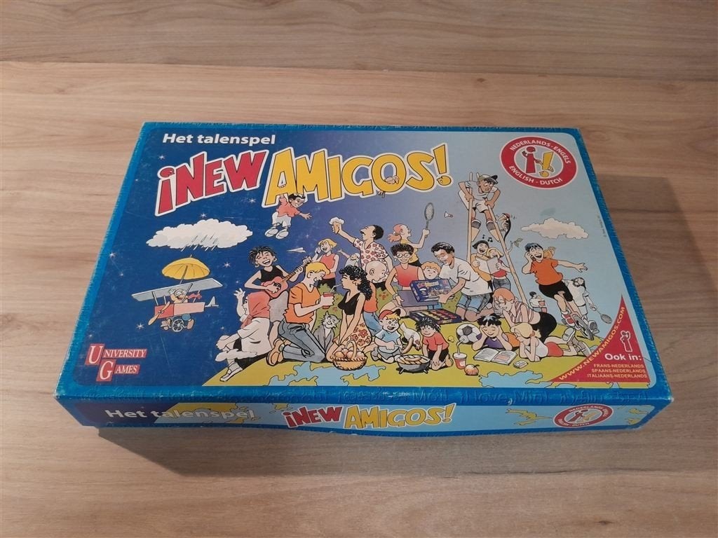 New Amigos - Het talenspel - Engels - Nederlands - s5867, Verzenden, Zo goed als nieuw