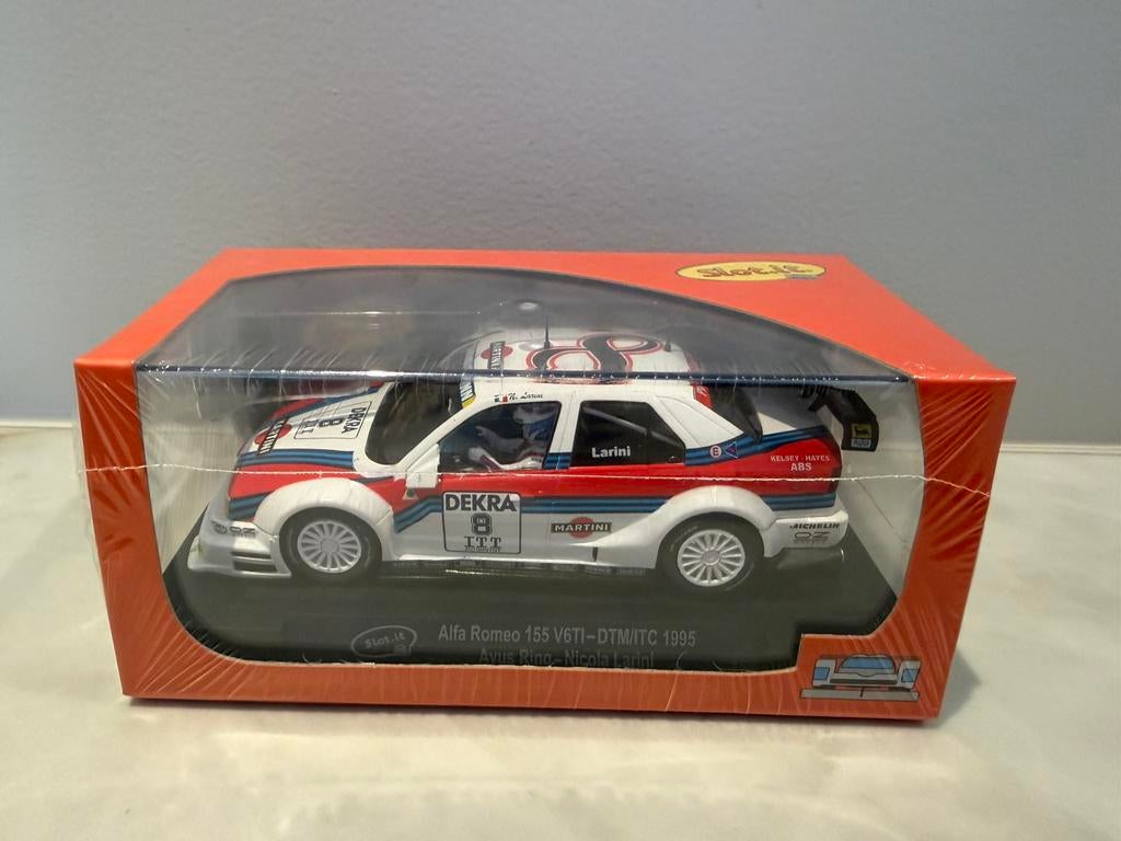 Slot it Alfa Romeo 155, Ophalen of Verzenden, Zo goed als nieuw, Elektrisch, Overige merken