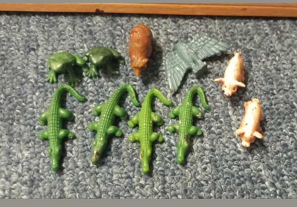 Schleich mini's dieren, Ophalen of Verzenden, Gebruikt, Overige soorten, Beeldje of Figuurtje