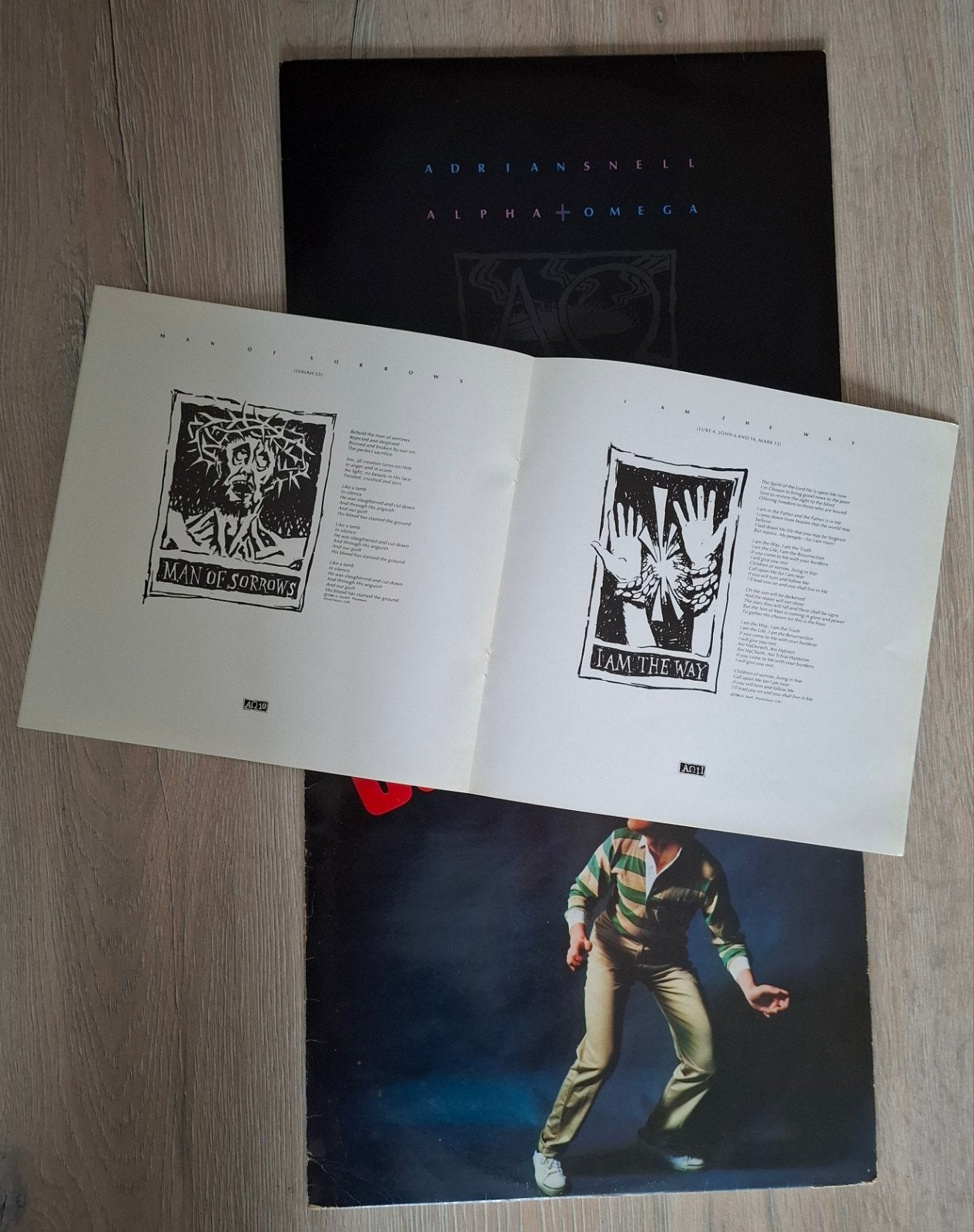 Adrian Snell - Alpha + Omega & Cut LP's (Gebruikt), Ophalen of Verzenden, Gebruikt, 12 inch, LP