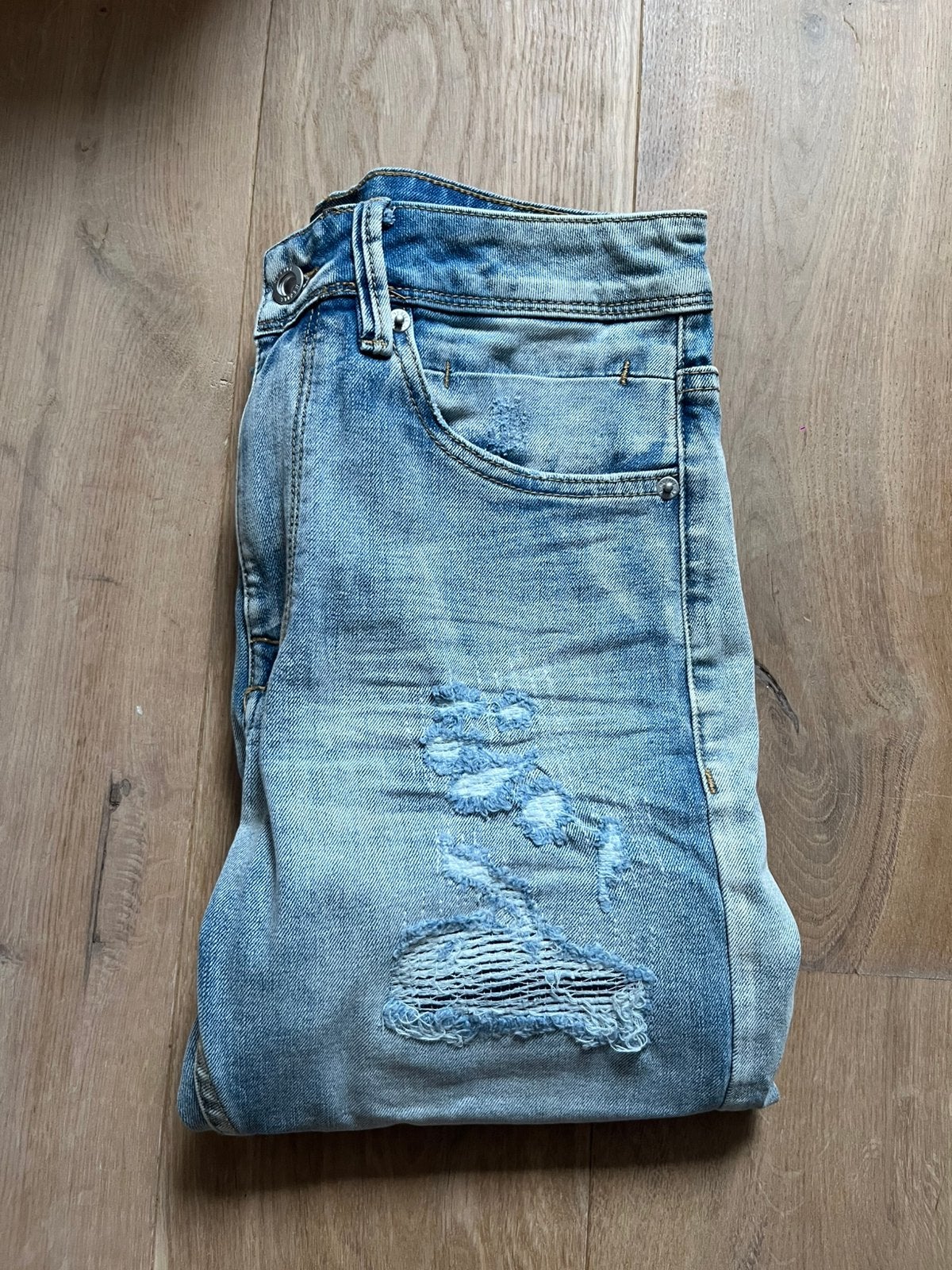 Refill Lucas Slim Fit jeans, Ophalen of Verzenden, Zo goed als nieuw, Blauw, W28 - W29 (confectie 36)