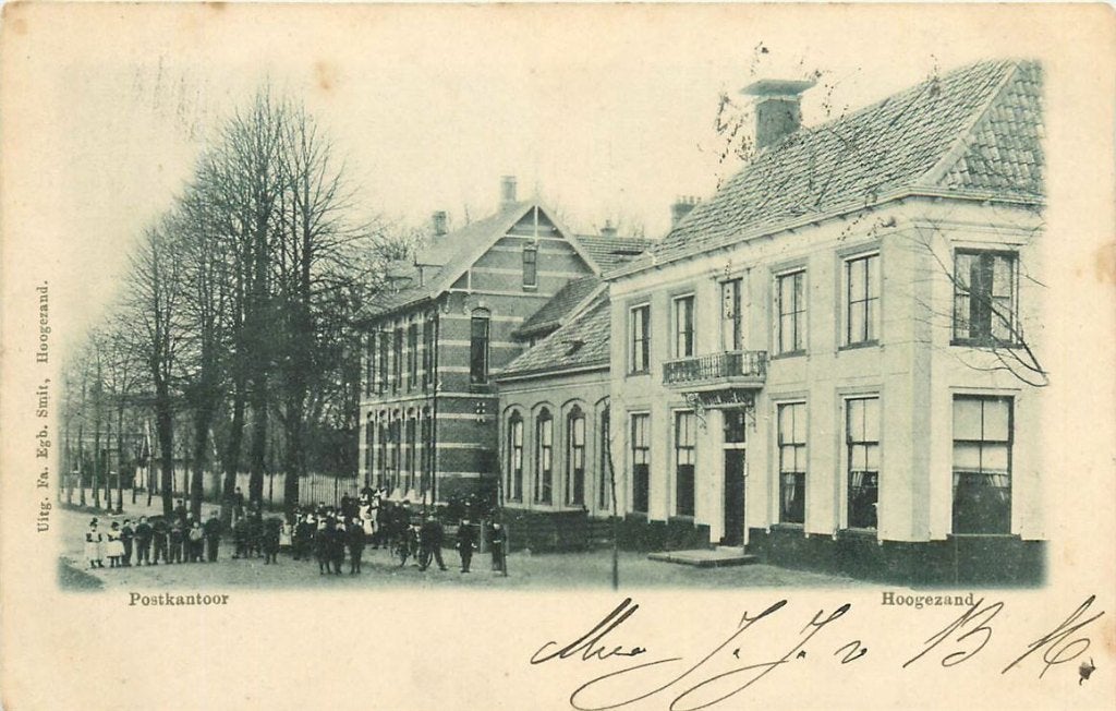 378-387-035 Hoogezand Postkantoor, Verzamelen, Verzenden, Voor 1920, Groningen