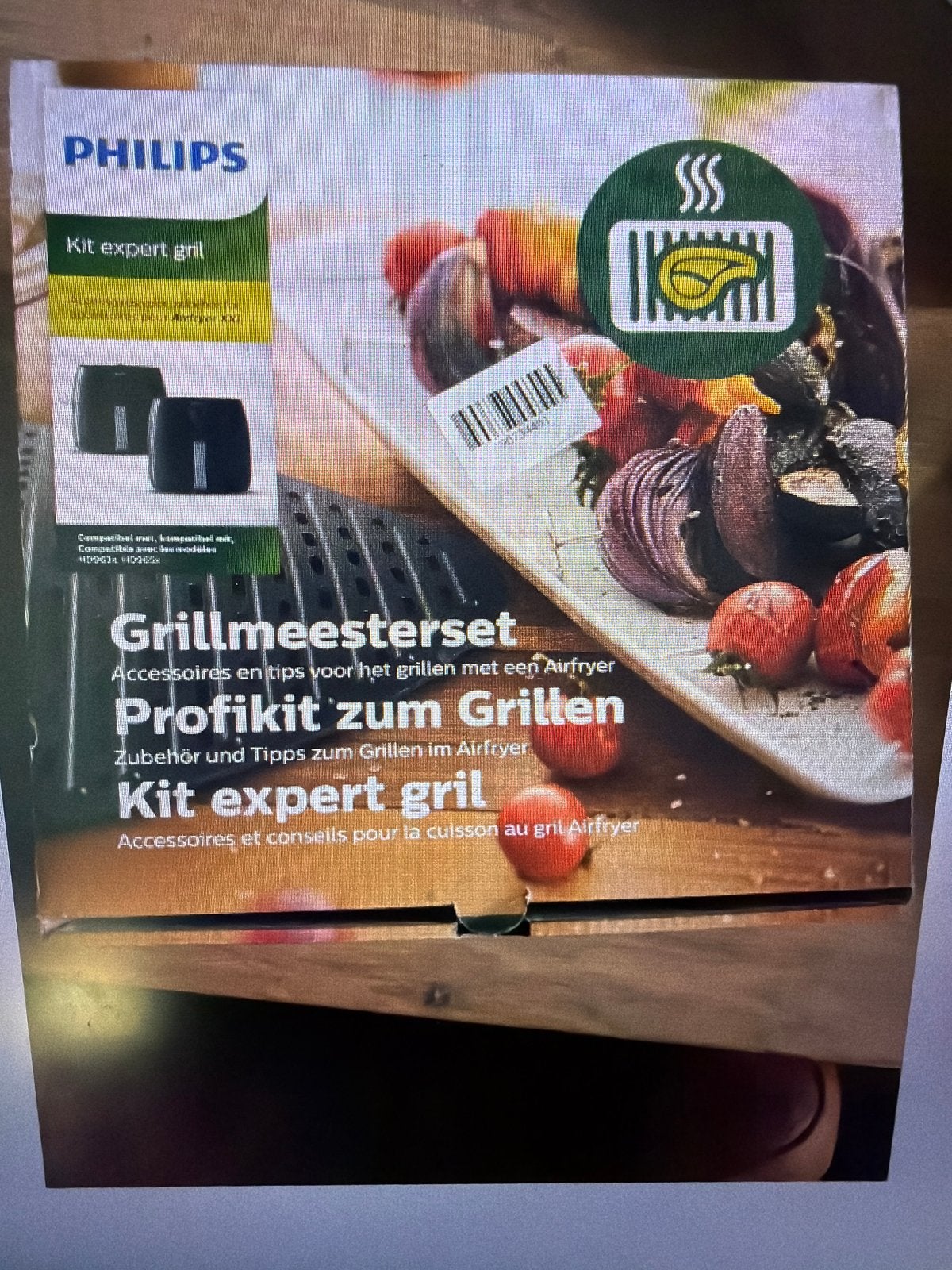 Philips Grillmeesterset Airfryer XXL accessoires, Ophalen of Verzenden, Nieuw, Airfryer XXL