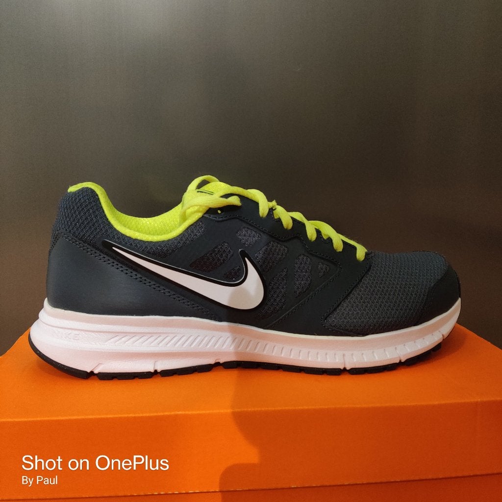 Nike Downshifter 6 DK Magnat Grey/White-Volt Nieuw! maat 43, Ophalen, Overige kleuren, Nike, Nieuw