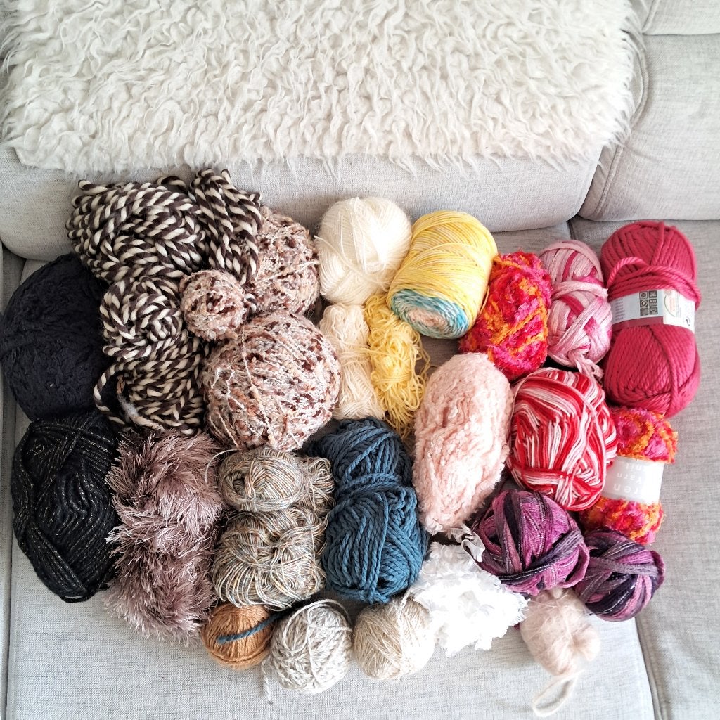 Pakket wol, allerlei soorten en kleuren zie foto's  2607, Hobby en Vrije tijd, Breien en Haken, -, Breien of Haken, -, Nieuw