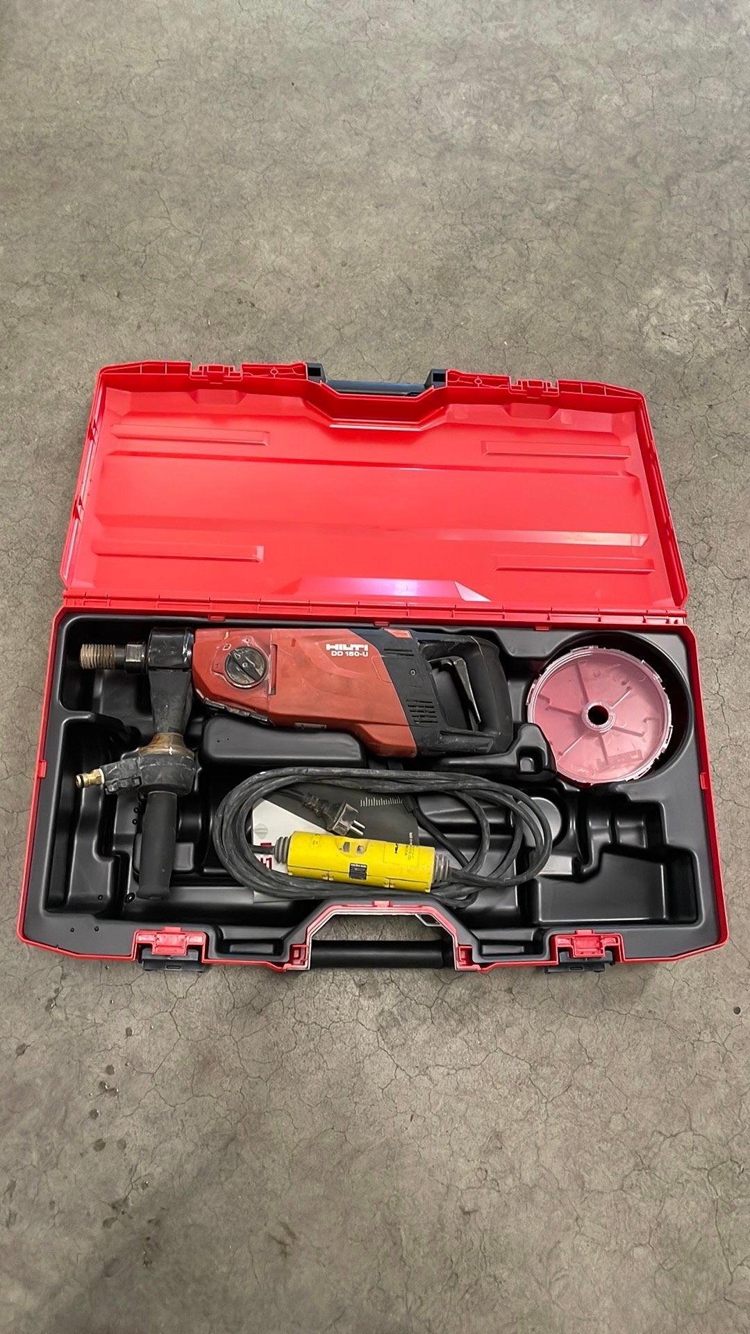 Hilti DD150-u diamantboormachine, Ophalen, Gebruikt, 600 watt of meer, Overige typen