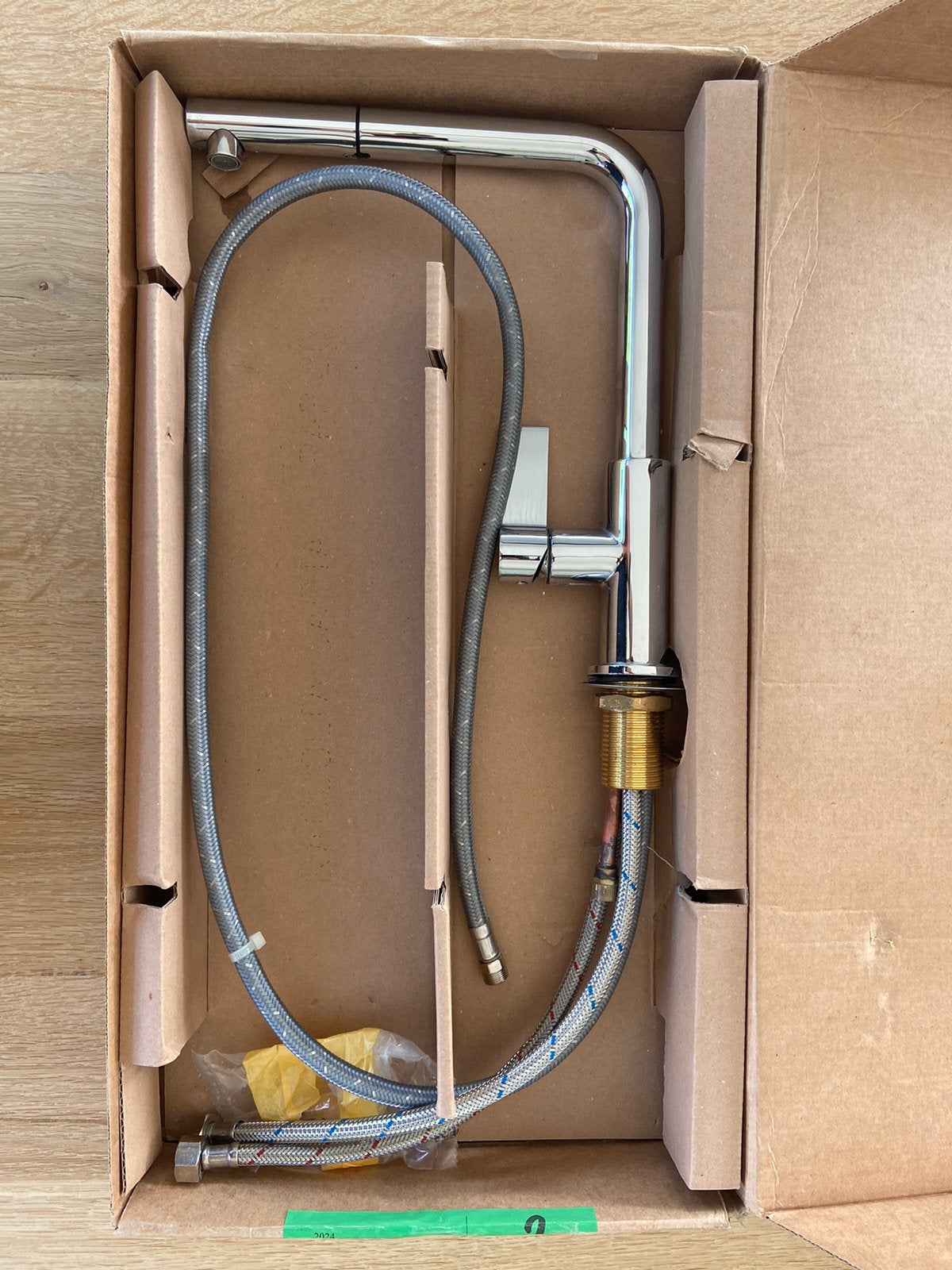 Franke keukenkraan met uittrekbare sproeikop, Doe-het-zelf en Verbouw, Sanitair, Ophalen of Verzenden, Zo goed als nieuw, Chroom