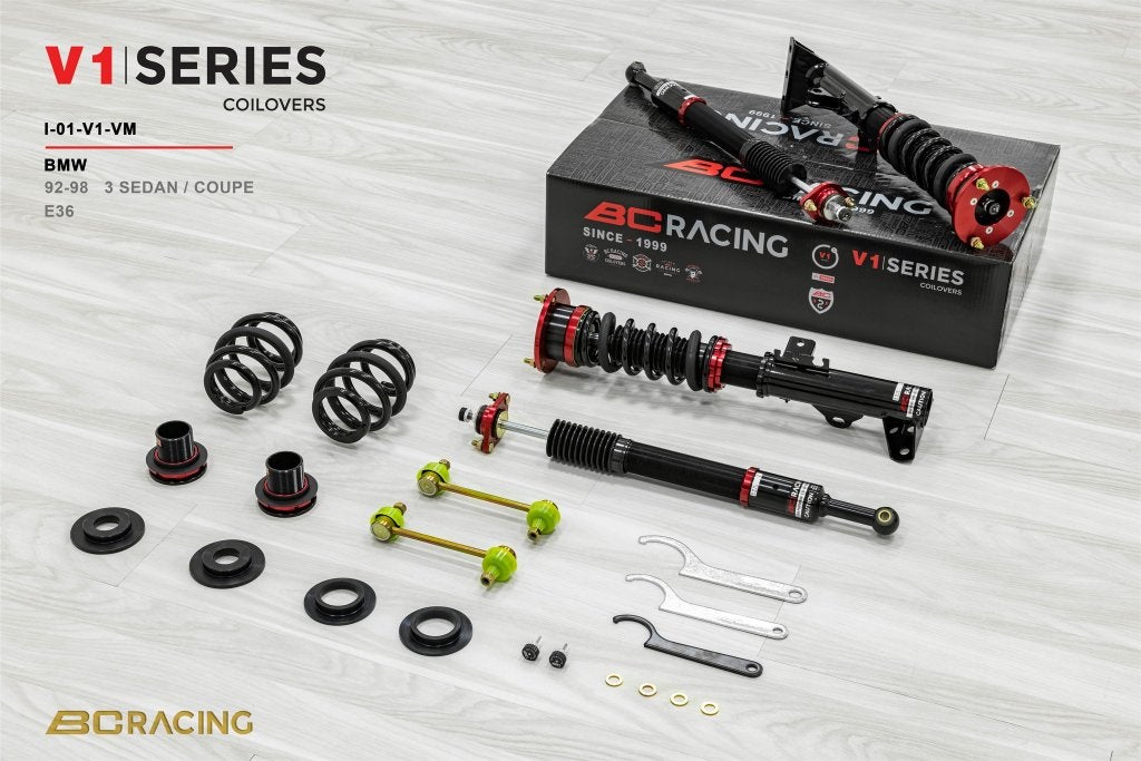 BC Racing V1-VM serie schroefset - BMW 3-serie E36 92-98, Ophalen of Verzenden