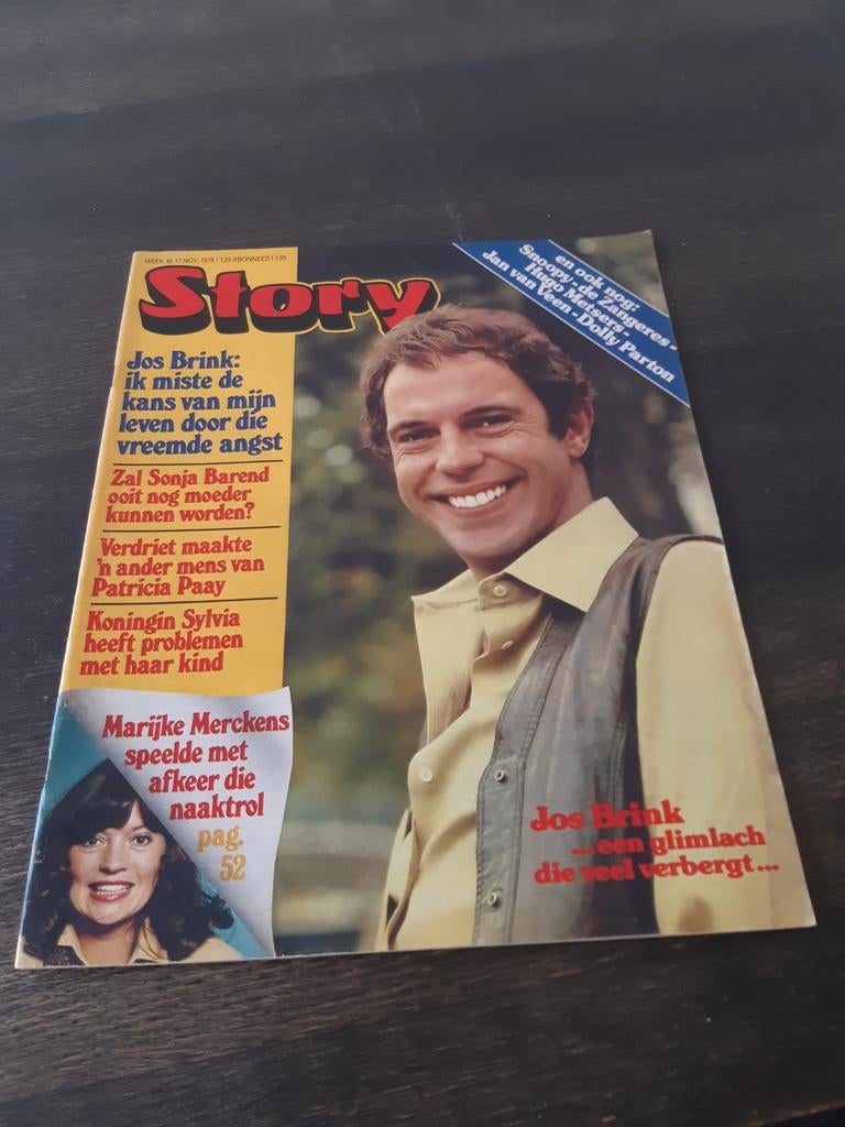 Story 1978. Nr. 46 - Jos Brink. Zangeres zonder naam. Sonja, Verzenden, 1980 tot heden, Tijdschrift