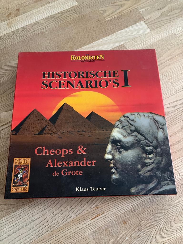 De Kolonisten van Catan: Historische Scenario's I, Drie of vier spelers, Ophalen of Verzenden, Gebruikt