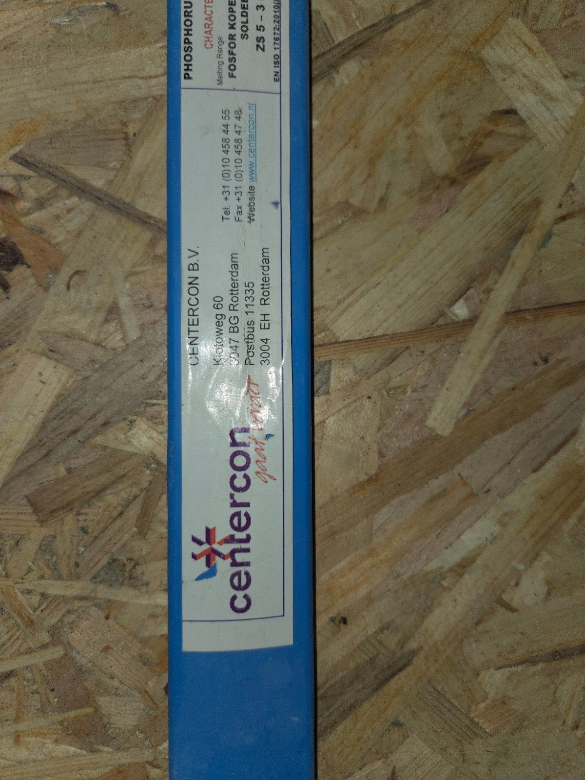 Centercon Fosfor Koper-Zilver Soldeer ZS 5 - 3 MM, Ophalen of Verzenden, Nieuw, Overige typen