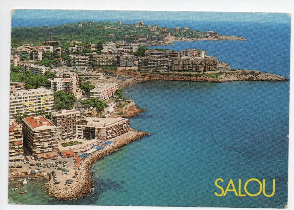 Spanje. Ansichtkaart Salou, Costa Dorada, Spanje (1993), Ophalen of Verzenden, 1980 tot heden, Gelopen, Spanje
