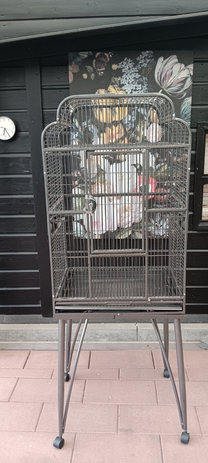 Original strong papegaaienkooi, Ophalen