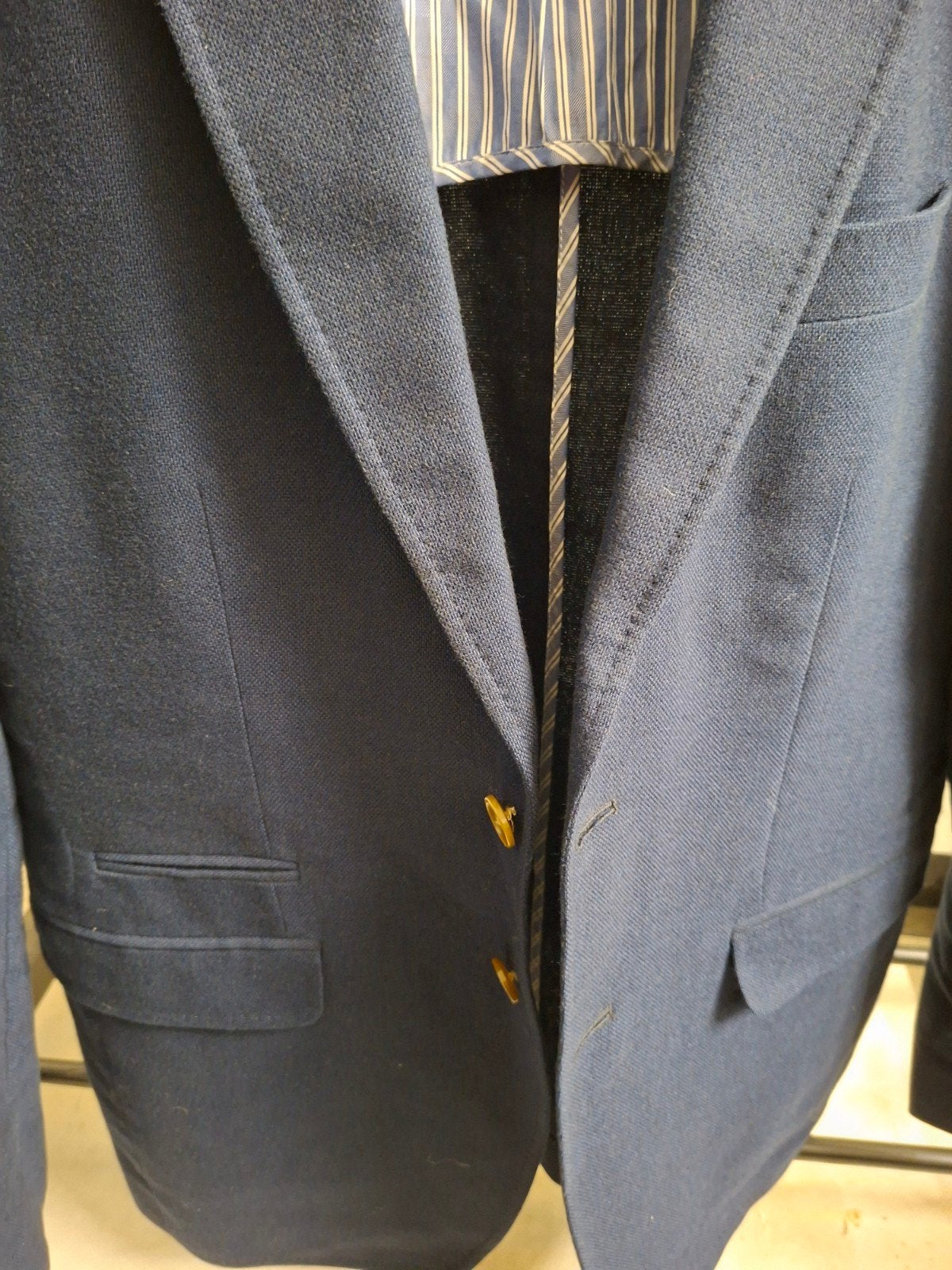 Suitable heren colbert maat 48, Kleding | Heren, Kostuums en Colberts, Ophalen of Verzenden, Maat 48/50 (M), Blauw, Suitable