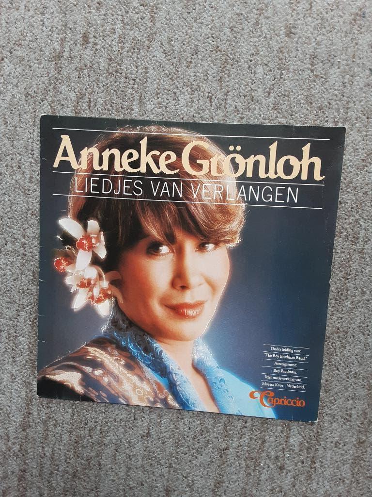 vinyl lp Anneke Gronloh liedjes van verlangen, Cd's en Dvd's, Vinyl | Nederlandstalig, Gebruikt, Originele persing, 1980 - 1989