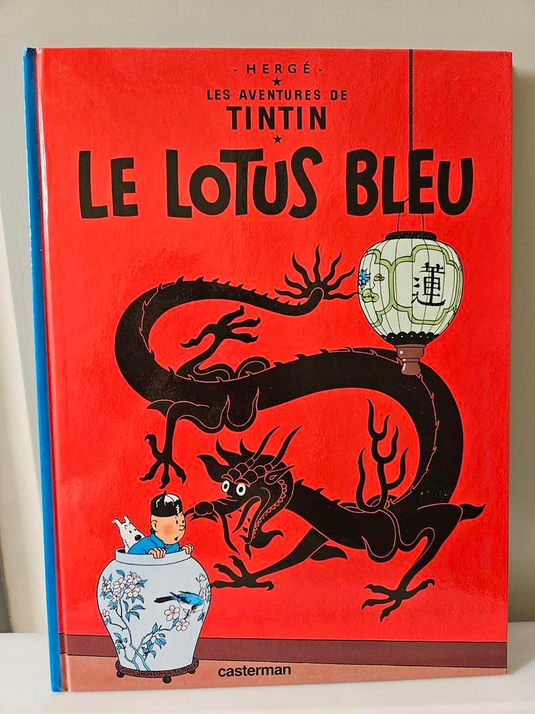 Tintin "Le Lotus Bleu" (Nieuw, Frans, 2016), Verzenden, Eén stripboek, Zo goed als nieuw, Hergé