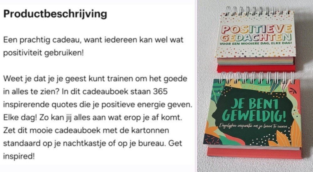 Dag Kalender ▪️  samen €22.50 ▪️ kadootje, Diversen, Kalenders, Ophalen of Verzenden, Dagkalender, Nieuw