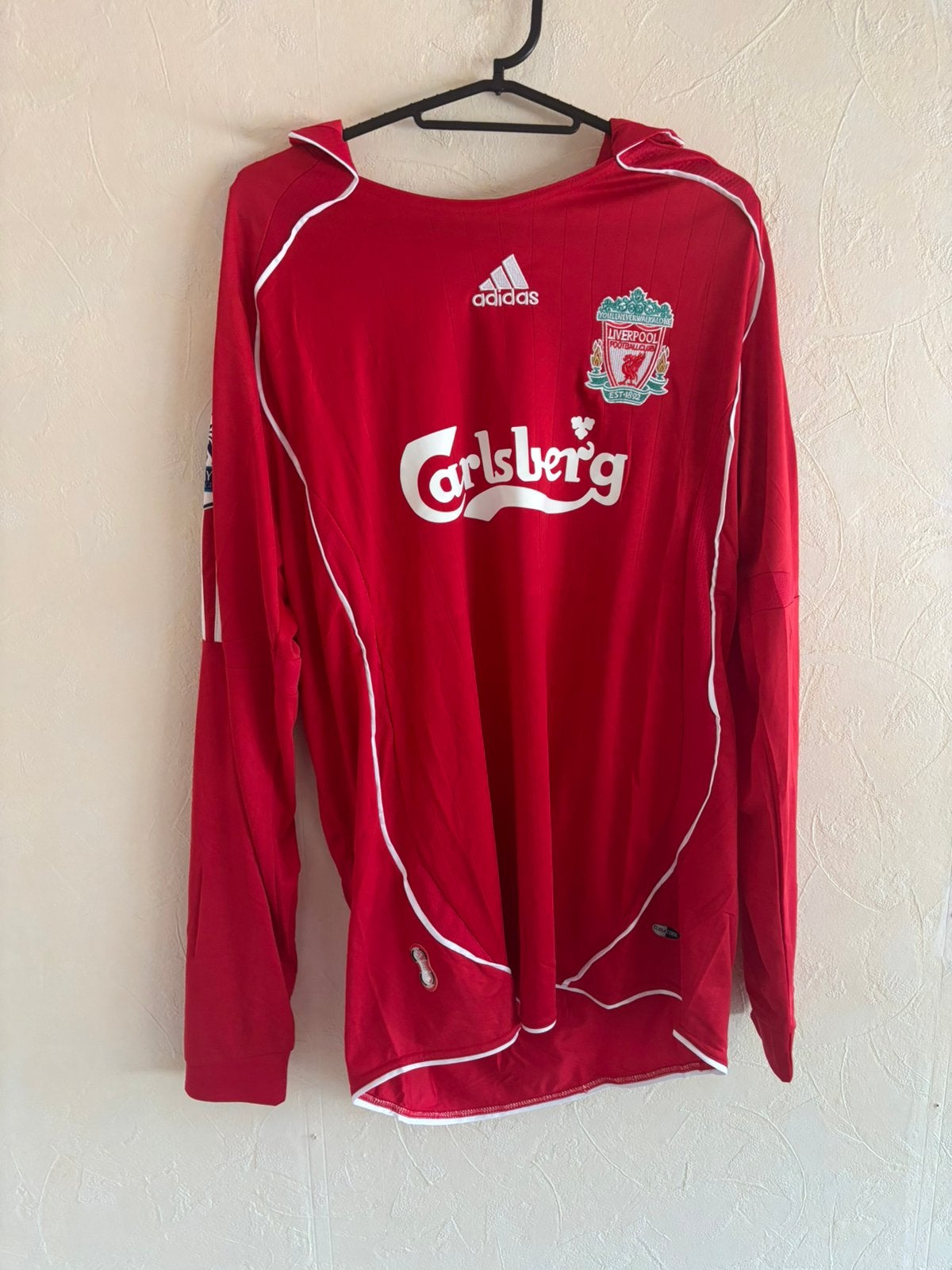 Gesigneerd Torres Liverpool shirt - Zeldzaam verzamelobject, Overige maten, Ophalen of Verzenden, Zo goed als nieuw, Voetbal