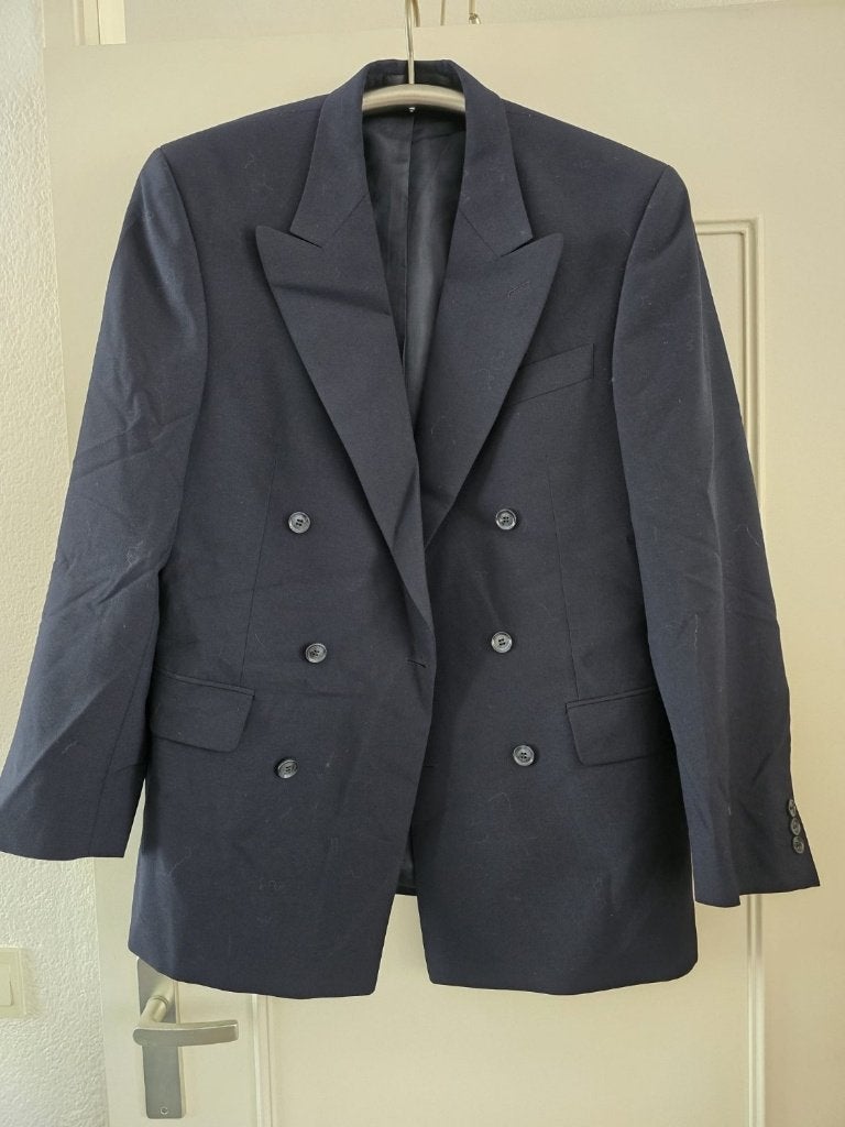 @ Pierre Monee Formeel Donkerblauw Colbert, Ophalen of Verzenden, Gedragen, Blauw
