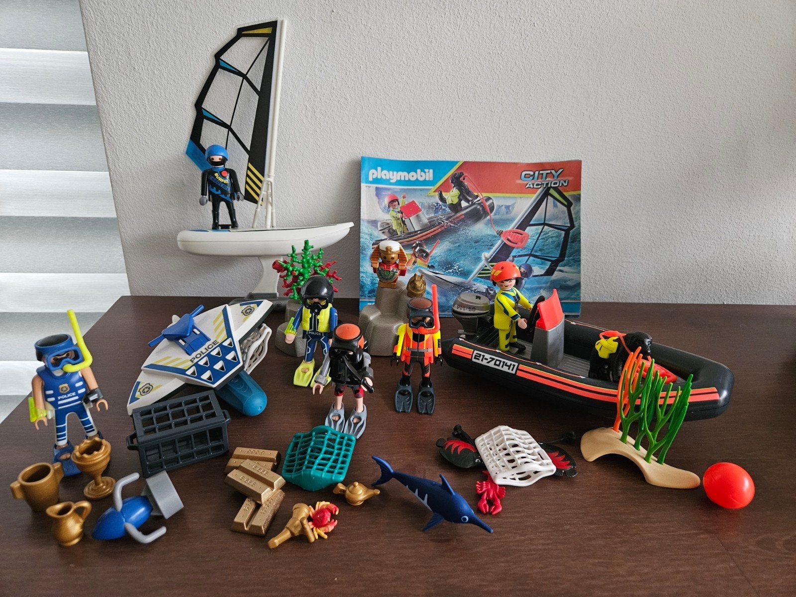 Playmobil - City Action - kustwachtboot en onderwaterwereld, Ophalen of Verzenden