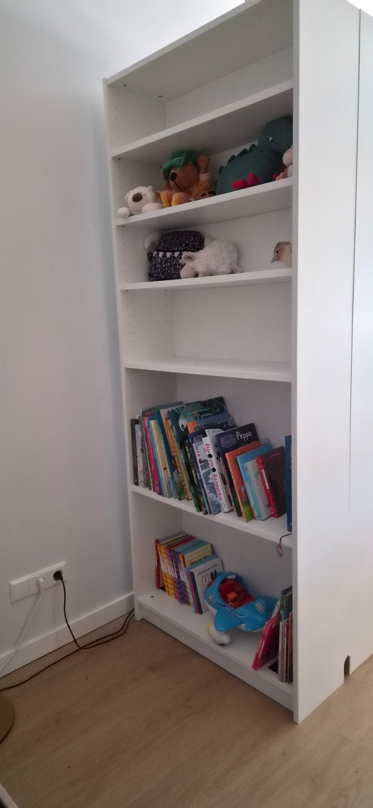 Billy boekenkast wit, Ophalen, 200 cm of meer, 50 tot 100 cm, Zo goed als nieuw