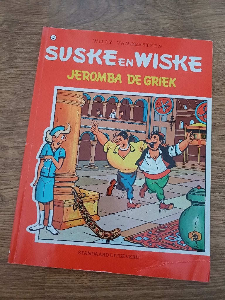 Suske en wiske jeromba de griek nr 72, Eén stripboek, Ophalen of Verzenden, Gelezen