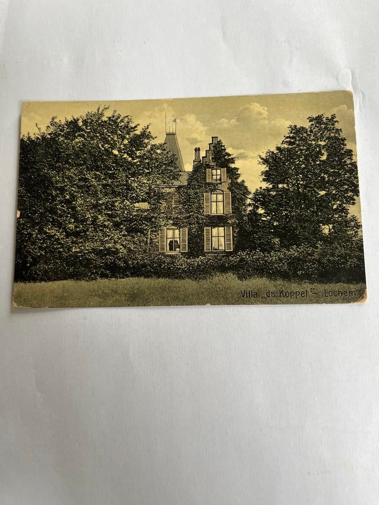 Ansichtkaart  Lochem Villa de Koppel, Verzamelen, Ophalen of Verzenden, Voor 1920, Gelopen, Gelderland