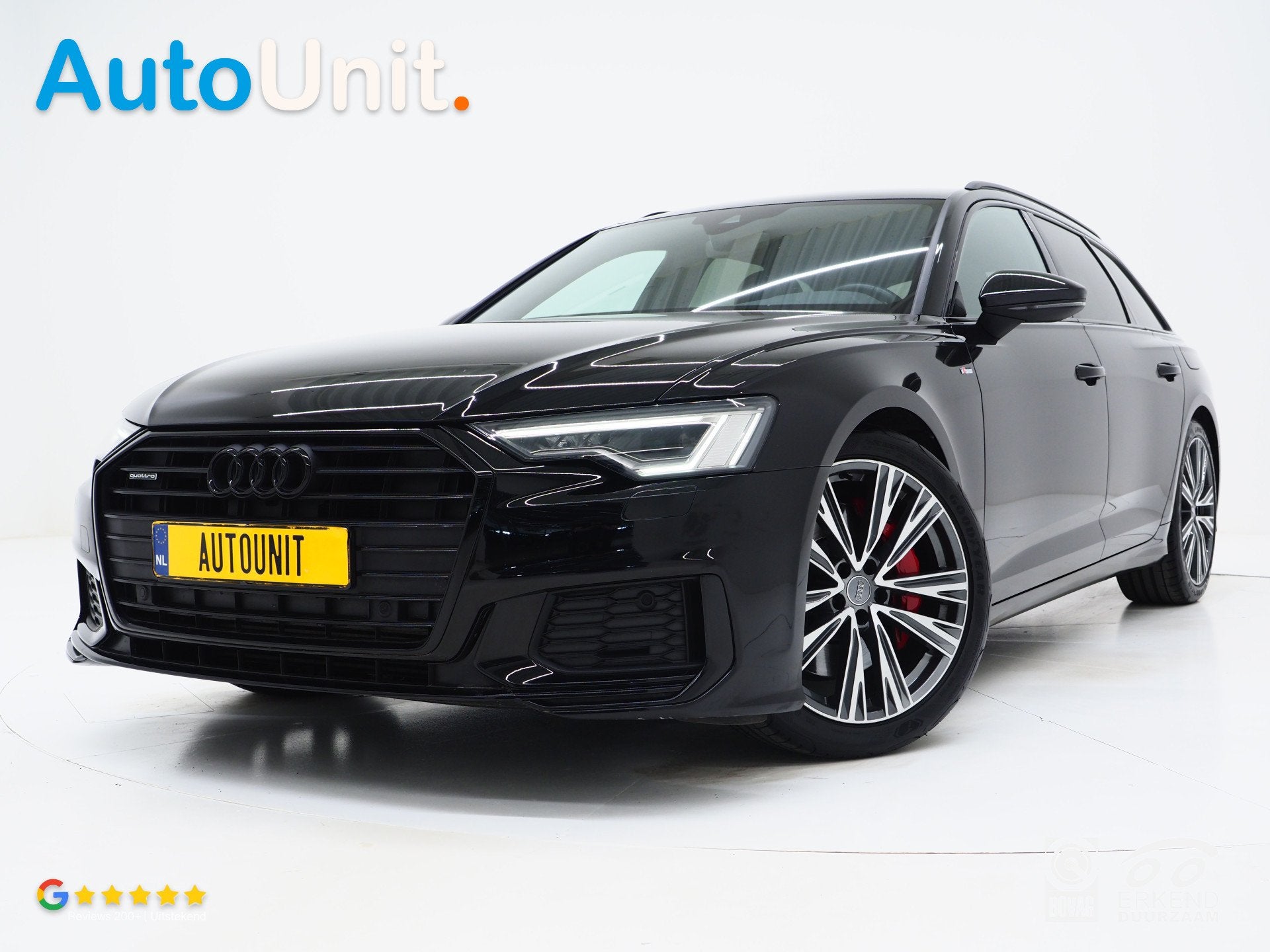 Audi A6 Avant 55 TFSI e quattro Competition | Leder/Alcantar, Auto's, Automaat, Gebruikt, Euro 6, 4 cilinders