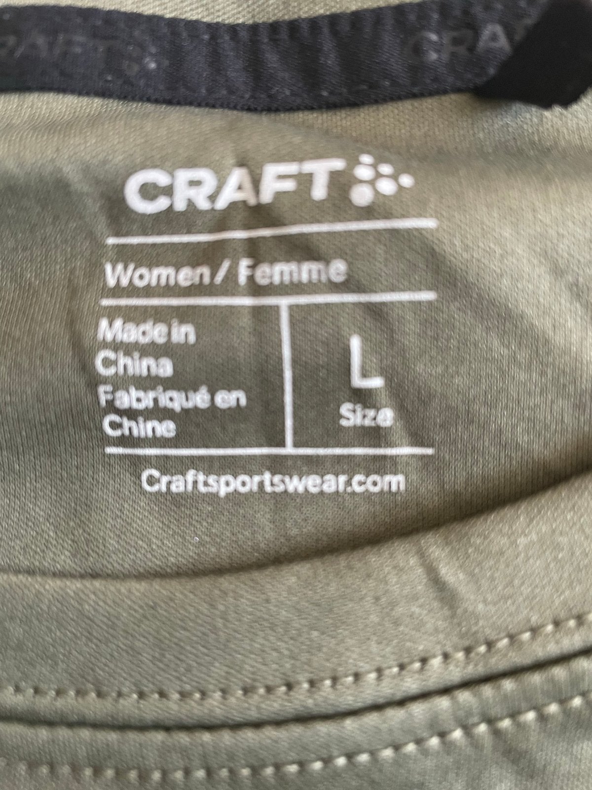 Craft sportshirt De Haagse Hogeschool HALO maat L, Ophalen of Verzenden, Nieuw, Maat 42/44 (L), Groen