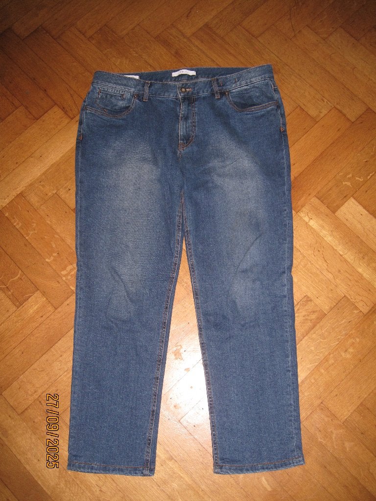 HILTL regular fit jeans maat L, Kleding | Heren, Blauw, Ophalen of Verzenden, Gedragen, Maat 52/54 (L)