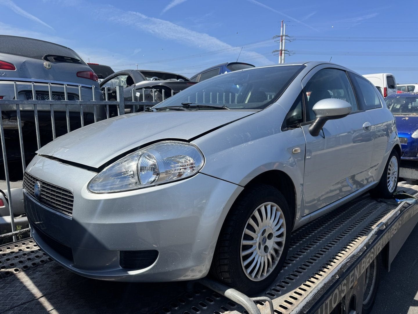 Fiat Grande Punto 1.4 Edizione Prima 2006 veel onderdelen vo, Auto-onderdelen, Gebruikt, -, -, Ophalen of Verzenden