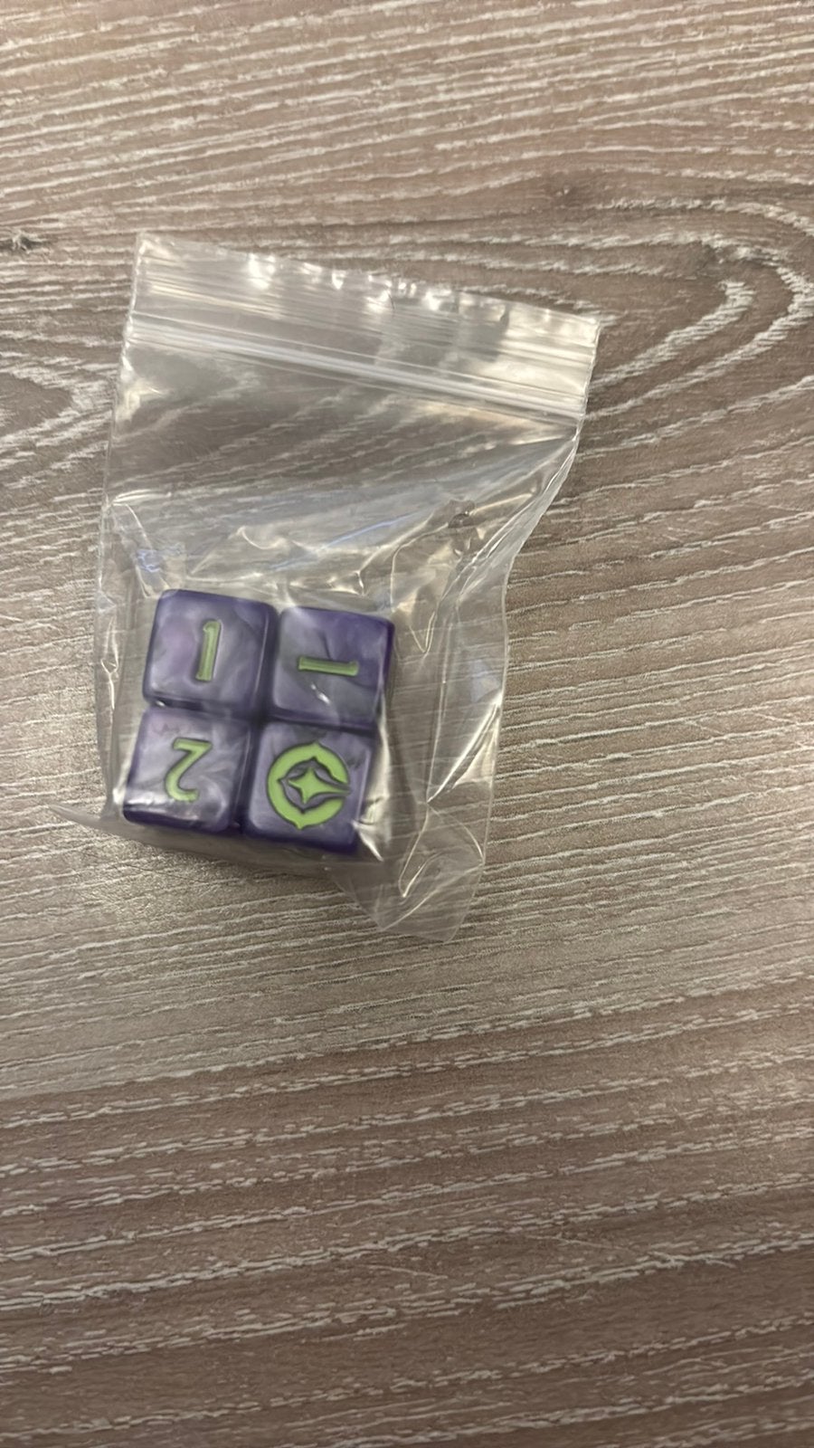 Disney Lorcana Damage Counter dobbelstenen (4stuks) set 13, Ophalen of Verzenden, Zo goed als nieuw, Overige typen