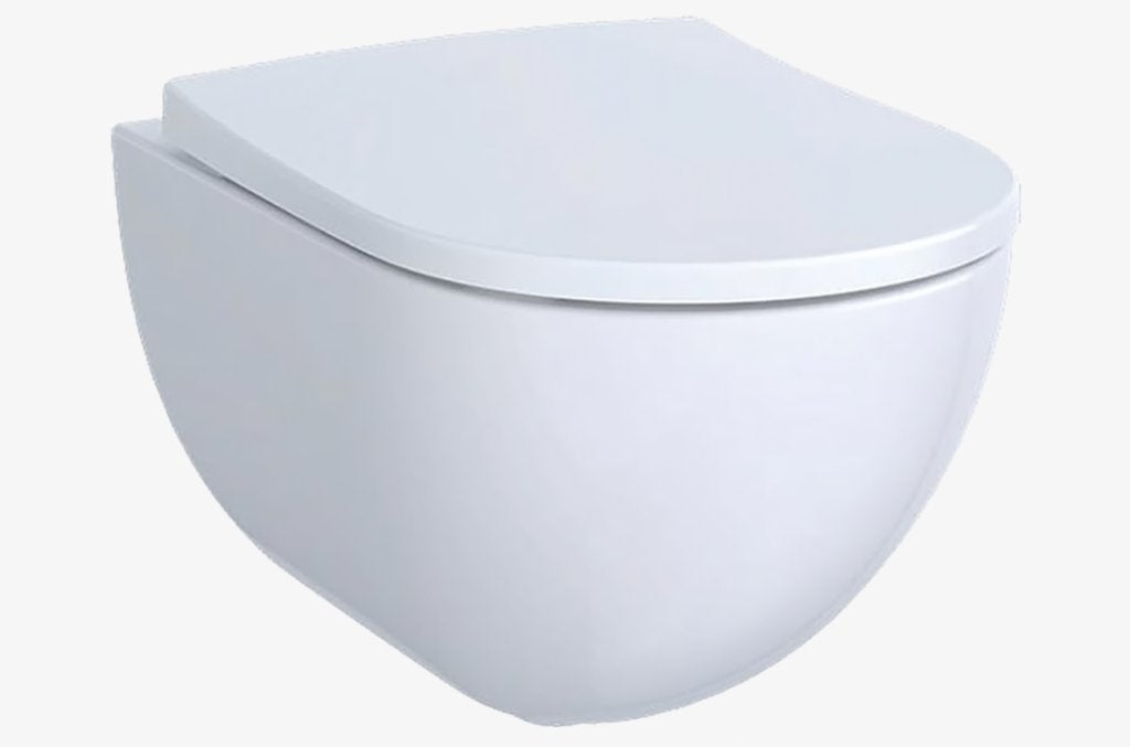 NIEUW - Geberit Acanto - hangend toilet / wc, Ophalen, Nieuw, Steen, Toilet